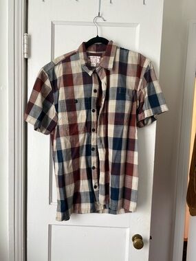 Filson Short Sleeve Button Down / M